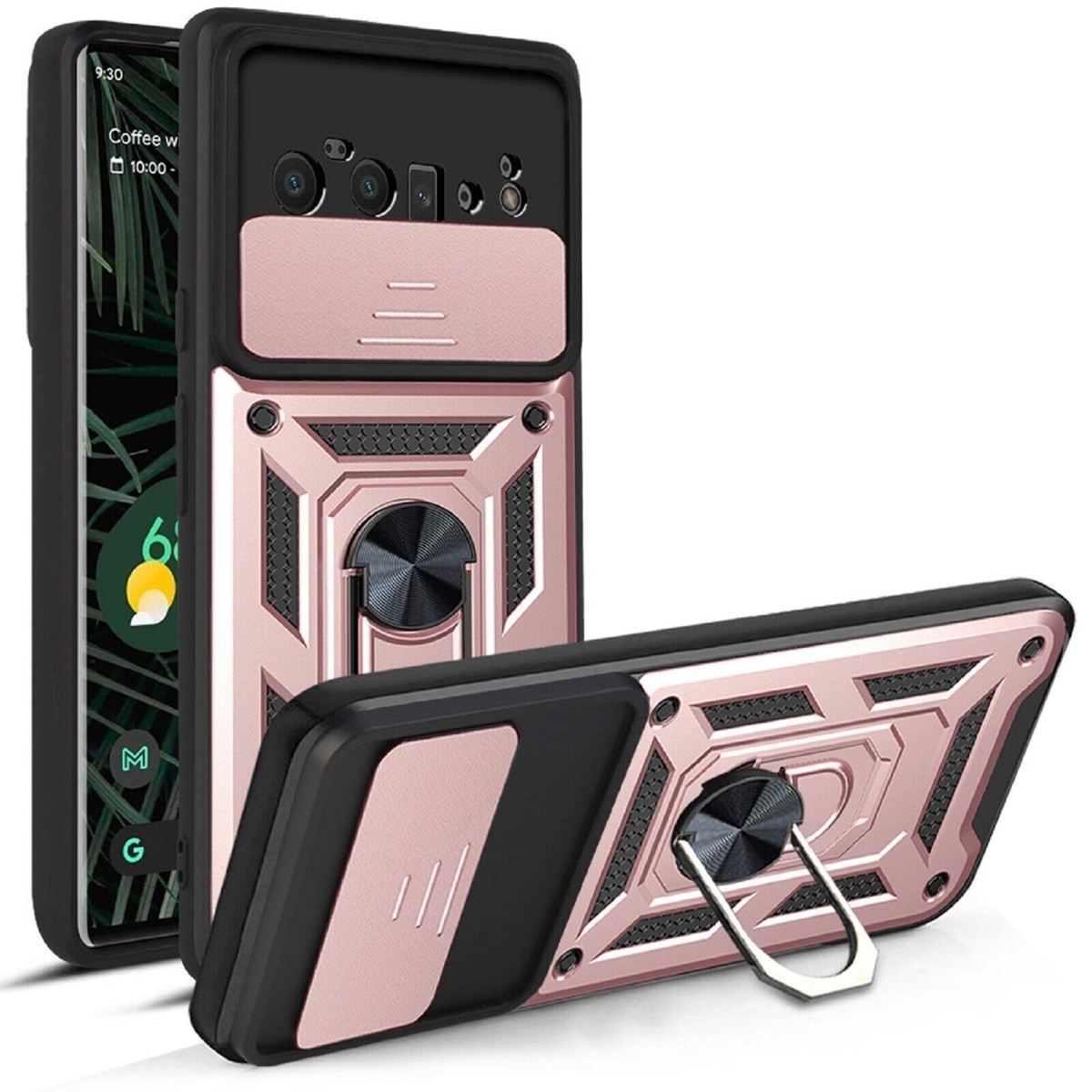 Custodia MaiJin Per Google Pixel 6 Pro: Trasparente, Morbida TPU, Antiscivolo, Bordi Rialzati, Copertura Sottile E Leggera