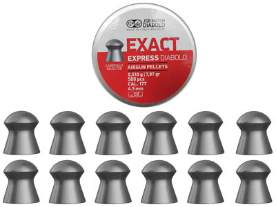 NEW NEU JSB Exact Express 4,52/500 Diabolos für Luftgewehr Luftpistol
