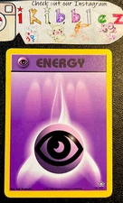 Psychic Energy 110/111 LP Cool Double Star Set Emblem Neo Genesis Pokemon Card!