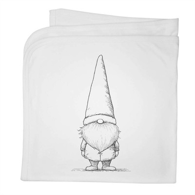 'Cute Gonk Standing' Cotton Baby Blanket / Shawl (BY00039890)