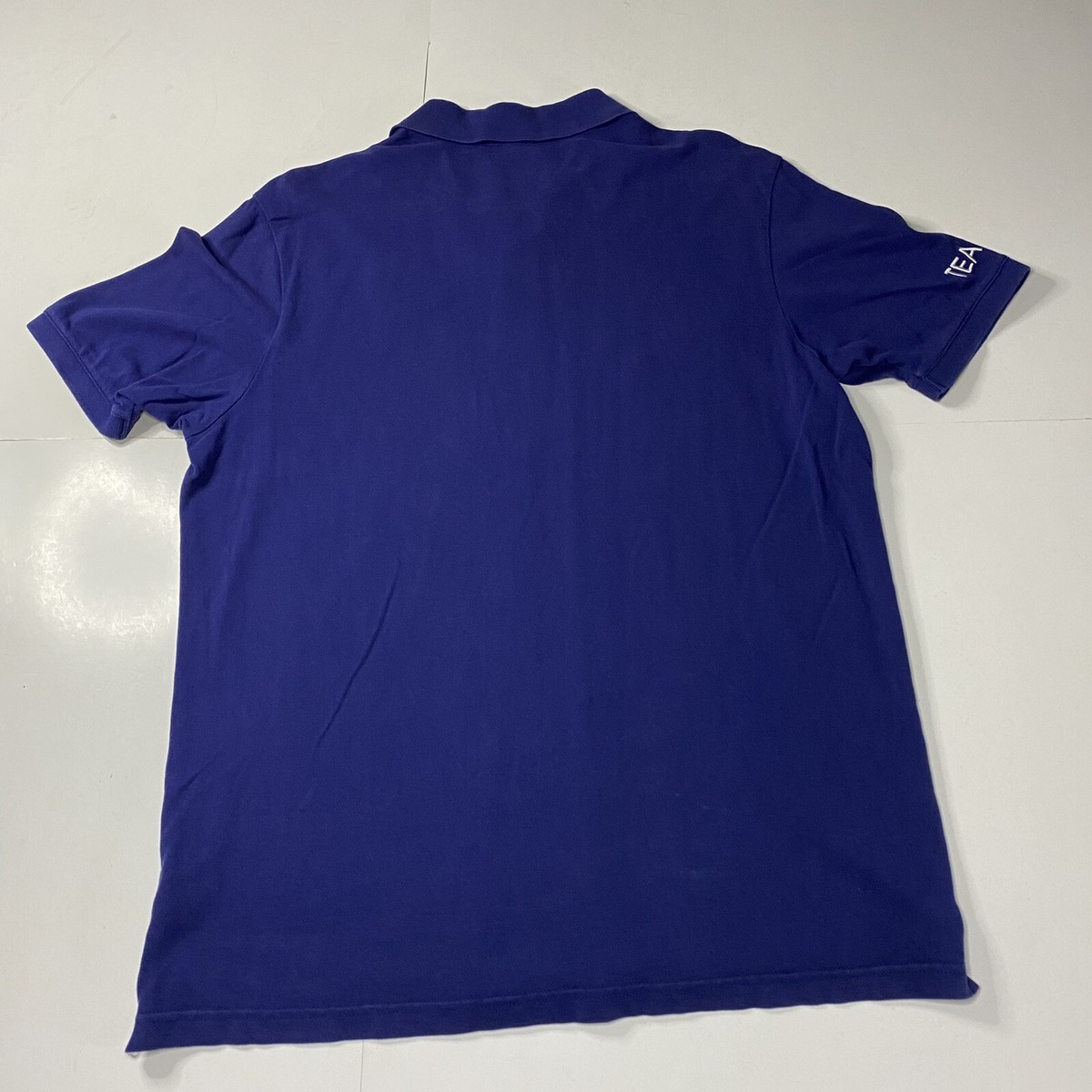Adidas Team Great Britain Polo Shirt Men Size Large Olympics