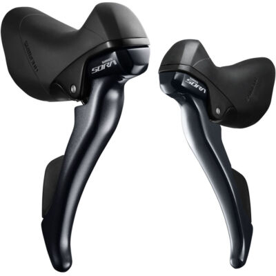 Shimano Sora R3000 2 x 9 fach STI Schalthebel Set inkl. Innenschaltzüge
