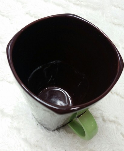 Hershey Kiss tall Mug Cup Good Night Kisses Cocoa Brown/Mint Green - Picture 2 of 7