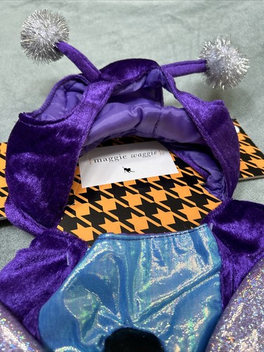 NEW Dog Halloween Costume - Butterfly Purple. Size MEDIUM. Free Shipping! - Picture 7 of 14