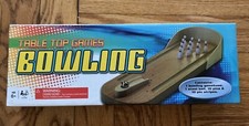 Vtg Desktop Bowling Game Table Top Executive Toy Retro Complete