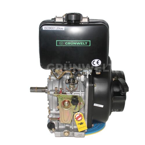 Dieselmotor GW192FE Standmotor Kartmotor Diesel Ölbadfilter 14PS 498cm³ E-Start - Bild 4 von 15