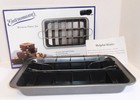 Entenmann's Brownie Maker Set Non Stick Pan w Pop Out Bottom & Dividers