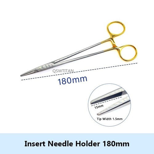Insert Stainless Steel Multifunctional Needle Holder Surgical Tools Instruments - Picture 9 of 18
