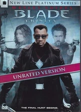Blade: Trinity DVD 2005, 2-Disc Set, Unrated Fast Shipping Wesley Snipes Jessica