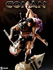 Sideshow Conan the Barbarian Statue Figure Resin Painted Collectible Limite 60cm