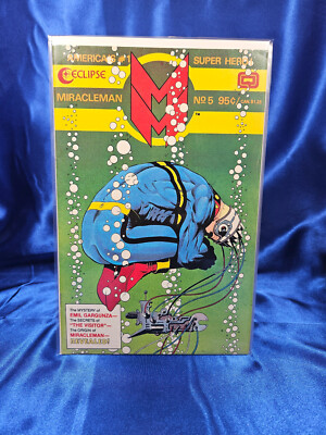 Miracleman #5 Alan Moore, Alan Davis, Paul Gulacy, 1986 Eclipse Comics FN/VF 7.0