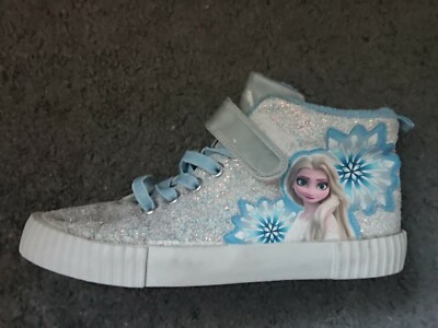Disney Eiskönigin Frozen Anna Elsa Schuhe Glitzer High Top Sneaker