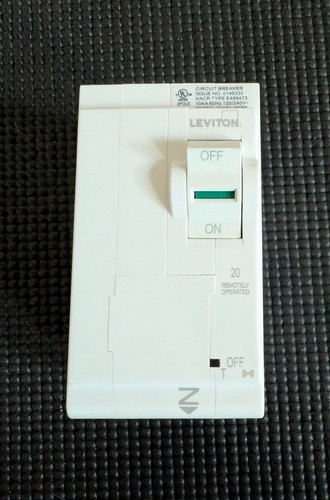 Leviton LB220-ST 2. Gen 2-polig 20 AMP Smart Leitungsschutzschalter thermisch magnetisch