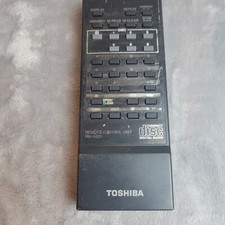 Toshiba RM-A601 Black Remote Control Unit Only for Toshiba, Read Description