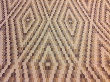 Robert Allen Geometric Upholstery Fabric- Diamond Braid/Twine- 5.75 yds