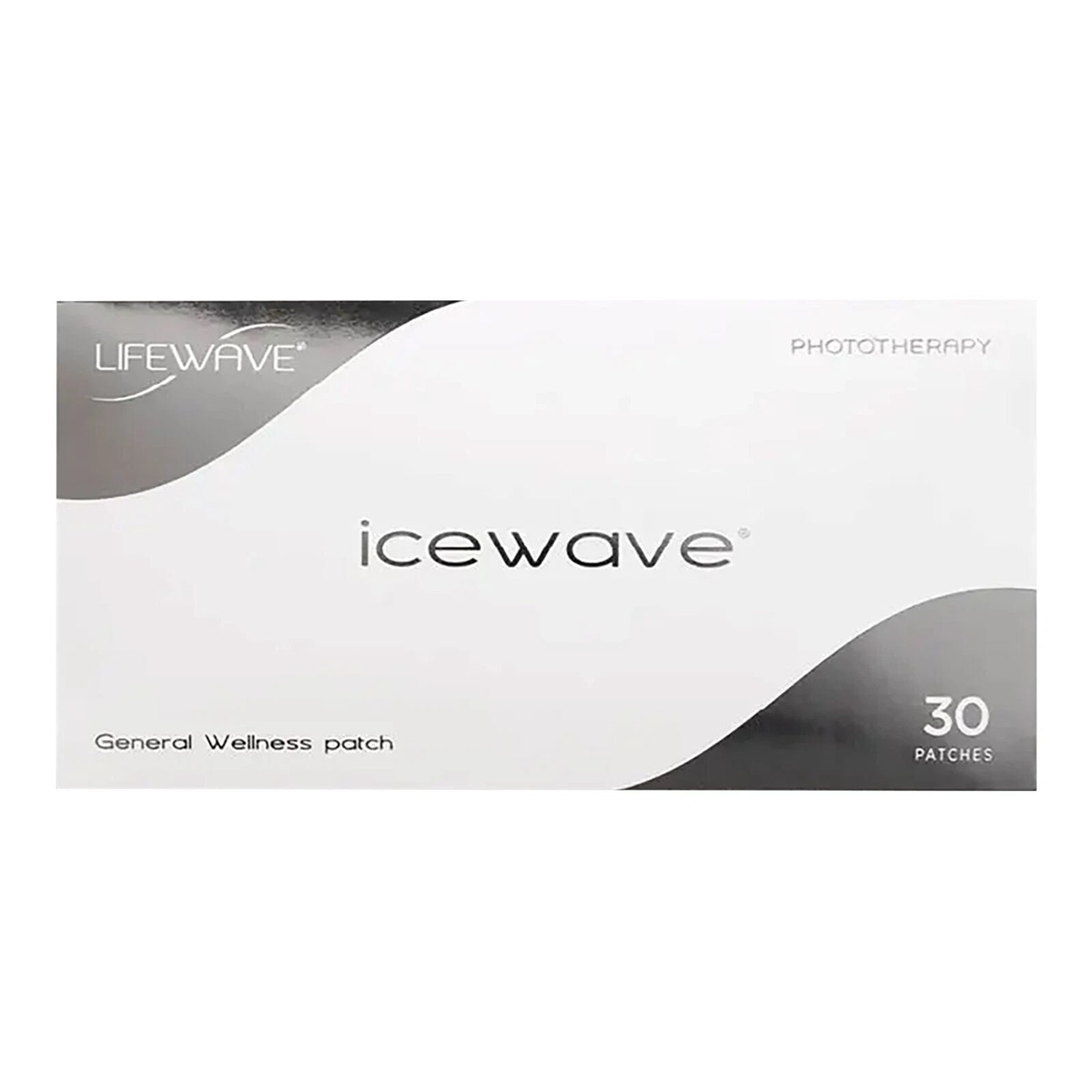 LifeWave IceWave, 30 Patches - Pain Relief Non-Drug - Exp 12/ 2026
