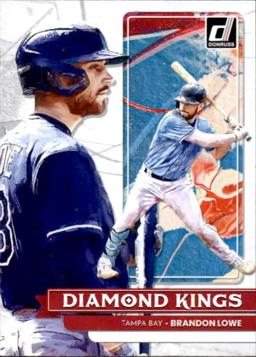 Brandon Lowe 2022 Donruss Diamond Kings Card #1