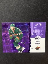 23-24 UD ICE Hockey Purple Parallel 19 Matt Boldy