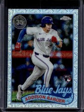 2024 Topps Addison Barger 1989 Chrome Silver Pack RC Refractor #T89CU-55