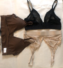Women’s Brown Danskin Bra And Skarlett Blue Bras Black Nude 5pc Bra Lot — photo 2