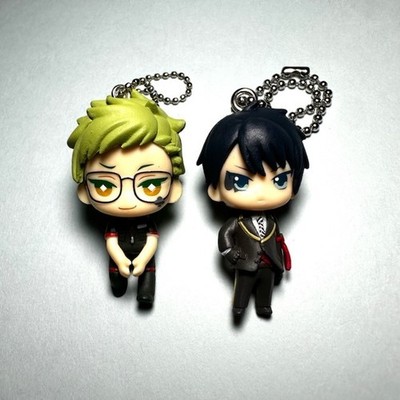 Trey Clover Deuce Spade Twisted Wonderland Figure Keychains 2'' A9 LL