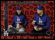 Blake Snell, Tyler Glasnow - 2025 Topps Update Jack-O'-Lantern #US119 FREE SHIP