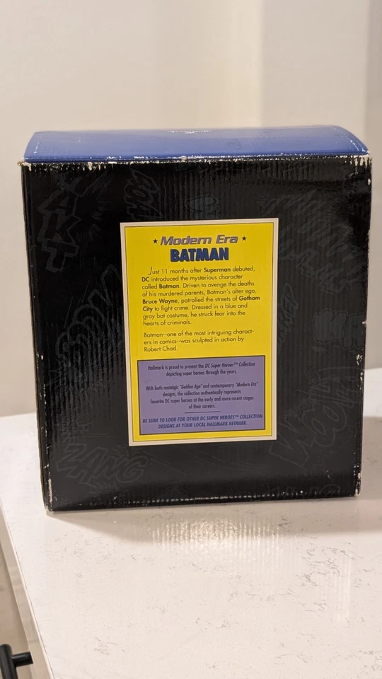 HALLMARK DC SUPERHÉROES COLECCIÓN ERA MODERNA BATMAN FIGURA ESTATUA Foto 3 de 4