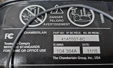 Liftmaster 41A5507-6 Receiver Logic Board Assembly 2500B 390 MHz Belt Drive NEW