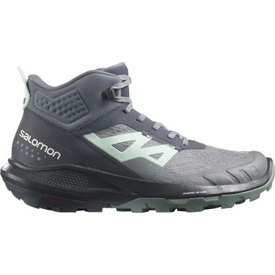 SALOMON OUTpulse Mid GTX W Wanderschuhe Damen ebony/quiet shade/eb