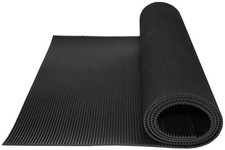 Sluice box rubber V matting; sluice mat for fine gold 10x24, Mini Black