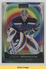 2021-22 O-Pee-Chee Platinum Rainbow Color Wheel Jordan Binnington #50 READ 8tn