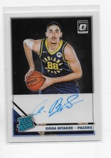 2019-20 Panini Donruss Optic Rated Rookie Signatures Goga Bitadze #166 Auto