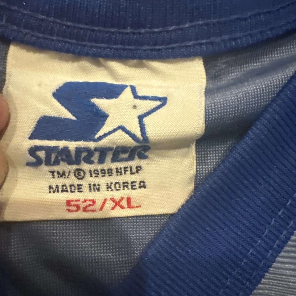 Мужская футболка Indianapolis Colts Jersey XL 52 Edgerrin James синяя стартовая винтажная выцветшая - Изображение 4 из 4