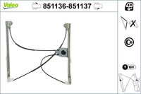 Valeo Fensterheber 851136 FüR Renault Espace JK0 Beheizbar Elektrisch Abklappbar