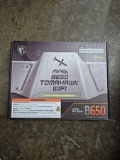 MSI Mag B650 Tomahawk WiFi Gaming Motherboard AMD AM5, ATX, DDR5