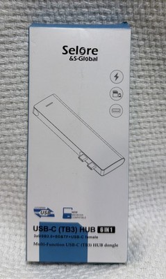 Selore & S-Global - USB-C Hub - 6 in 1 - Multi Function Adapter((D-2))