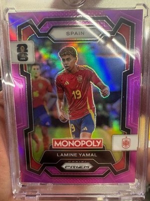 2026 Panini Prizm World Cup Lamine Yamal #41 Pink #/199 Spain