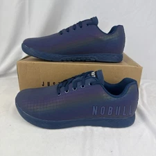 Nobull Outwork Ripstop IR Blue Cross Weightlifting Shoe Men’s 9.5 Women's 11