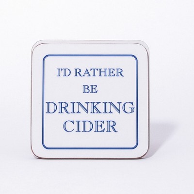 I'd Rather Be Drinking Apfelwein Untersetzer