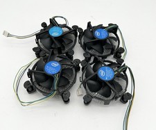 Lot 4 Intel Stock CPU Cooler Heatsink Fan Push Pin Tested Working