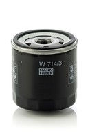 Mann-Filter ÖLfilter W 714/3 Anschraubfilter FüR Fiat Alfa Lancia Maserati 147 1
