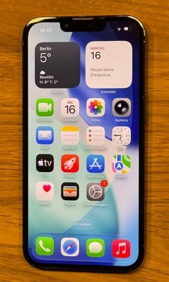 Apple iPhone 13 Pro - 128GB - Sierra Blue (Ohne Simlock) (Dual-SIM)
