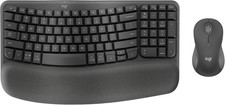 Logitech Wave Keys MK670 Combo Wireless Ergonomic Keyboard M550 L Mouse GRAPHITE