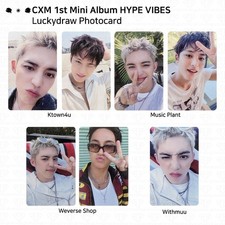 CxM S.Coups Mingyu 1st Mini Album HYPE VIBES Luckydraw Photocard SEVENTEEN SVT