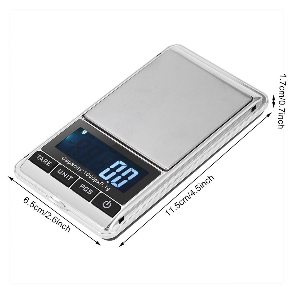 Mini Portable Digital Jewelry Scale For Weighing Small Items