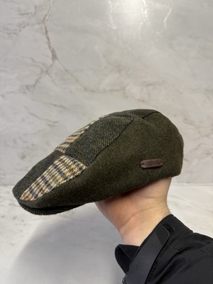 Heritage Traditions Patchwork Cap Grün Tweed