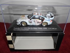 Rare 1/43 Minichamps Porsche 911 GT2 Evo Le Mans 1998 Limited [Age 13+]