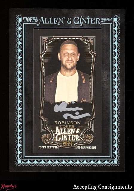 2024 Topps Allen & Ginter X Mini Framed Autographs Black Tim Robinson AUTO 25/25
