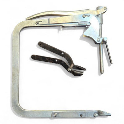 #ad Vintage Craftsman Valve Spring Compressor Tool — Engine Head Service Clamp $69.95