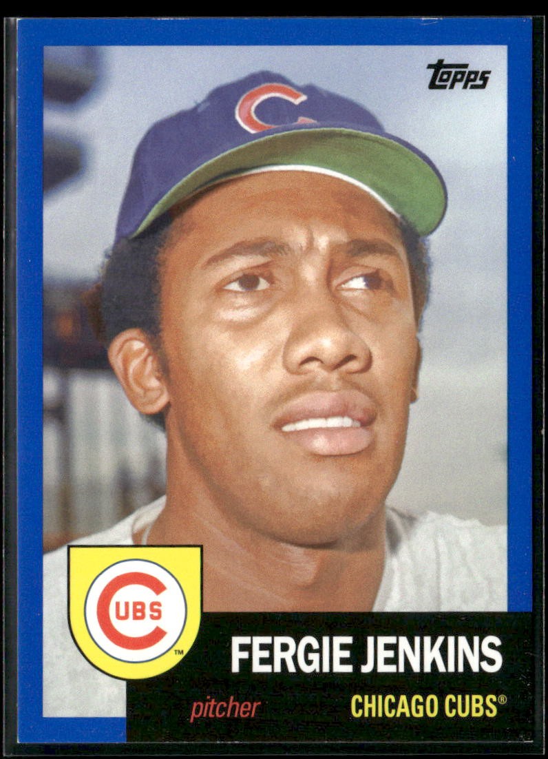 Fergie Jenkins #55 Baseball Cards 2016 Topps Archives trading card — raw and PSA graded price guide